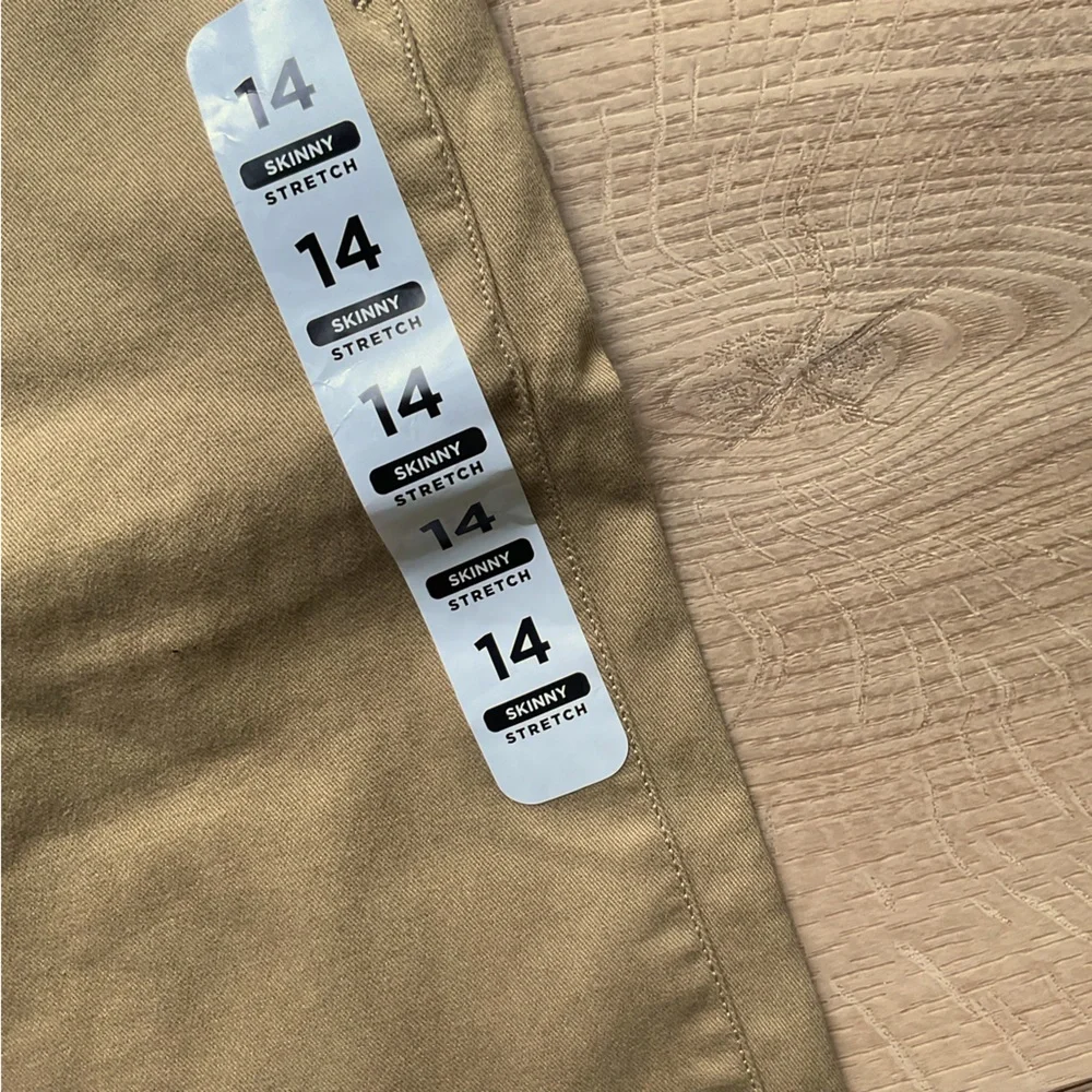 The Children's Place‎ Boys' Stretch Skinny Chino Pants Size 14 NWT